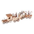 thumbnail image 4 of , juguete de tren, decoración navideña, decoración de mesa, estatua, regalo decorativo, artesanía, adorno de muñeco de nieve, figura de, 4 of 9