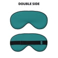 thumbnail image 2 of Salouo Teal Pattern Sleep Mask,Sleep Eye Mask & Blindfold Eye Sleep Shade Cover with Elastic Strap Soft Eye Cover Eyeshade for Night Sleeping Travel & Nap, 2 of 7