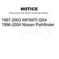 thumbnail image 2 of Front Right Lower Suspension Control Arm TOR-CK640329 For Nissan Pathfinder INFINITI QX4, 2 of 2