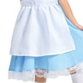 thumbnail image 7 of Blue Maid Costume for Girls with Apron Rabbit Bag,  Wonderland Fancy Dress World Book Day, 7 of 7