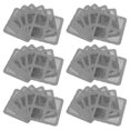 thumbnail image 3 of Disposable Hair Catcher For Bathroom Tub Hair Catcher Stickers Kitchen Use Grey Color Drain Protection 60Pack, 3 of 5