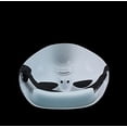 thumbnail image 3 of Mascarilla Nicky Bigs Novelties de PVC blanco para adultos, 3 of 9