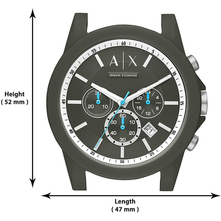 アルマーニエクスチェンジ　AX1346 メンズ Armani Exchange Chronograph Quartz Green Dial Men's Watch