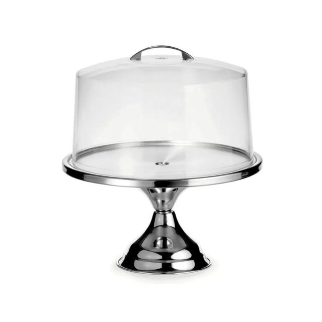 Base Pedestal para Pastel con Tapa Tablecraft
