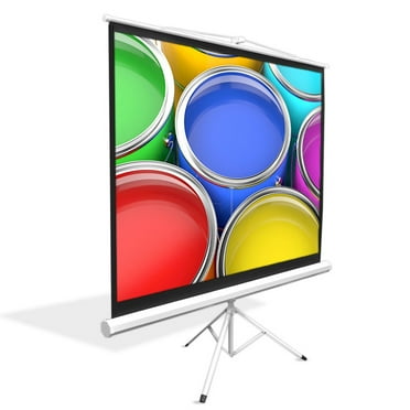 Pyle® Prjtp42 Floor-Standing Portable Tr Manual Projector Screen (40-inch)