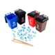 thumbnail image 5 of Juego De Clasificación De Basura, Juguete Sensorial, Caja De Combinación De Aprendizaje Para Bebés, Niños Y Niñas, 5 of 9