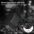 thumbnail image 3 of CHOK AirPods  Compatible with AirPods Pro 2nd/1st Gen  Camo Grey Case with Cleaner Kit & Keychain, 3 of 7
