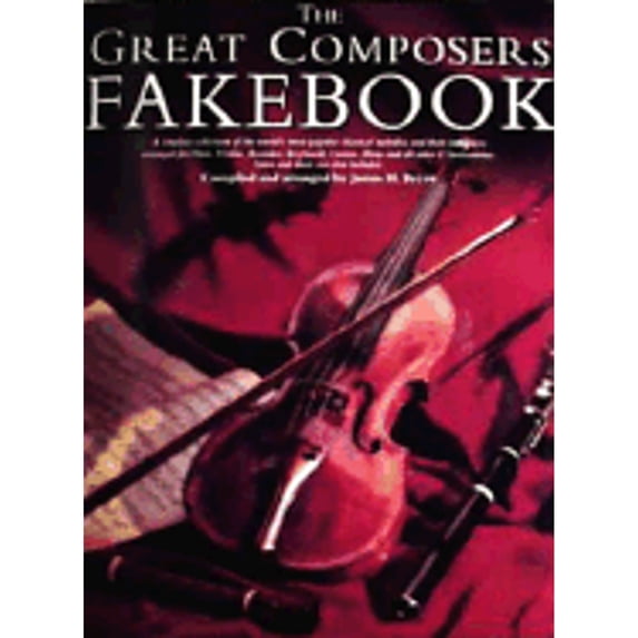 Pre-Owned The Great Composers Fakebook (Paperback) 0825614341 9780825614347