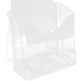 thumbnail image 3 of HEMOTON Clear Acrylic Document Holder for Displaying Brochures Pamphlets on Table or Desk in Office Retail Settings 2pcs, 3 of 8