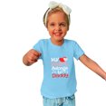 thumbnail image 6 of Penkiiy Toddler Kids Boys Girls Fashion Cute Round Neck Print Short Sleeve Top 3-4 Years Blue, 6 of 6