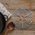 thumbnail image 4 of FESTFENDS 2Pcs Portable Stainless Steel Steamer Base and Cooling Rack for Kitchen Cooking and Rice Cooker, 4 of 8