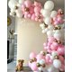 thumbnail image 5 of Globos de fiesta Bezente de látex rosa pastel de 5 pulgadas, 150 unidades, 5 of 7