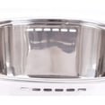 thumbnail image 7 of Stainless Steel Dishpan Basin Portable Tub Rack for Kitchen Utensils Storage - Rounded Rectangle Design, 7 of 7