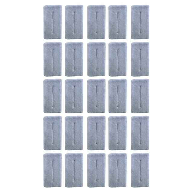 CIMAXIC 25 Pcs Tapis d'Isolation Thermique pour Cheveux Coton Résistant à la Température, 4.33"X2.17"X0.08 Pouces
