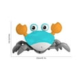 thumbnail image 2 of CNKOO Jouet de Crabe à Induction Infrarouge Rampant avec Effet Lumineux Musical USB Rechargeable avec Capteur Fonction d'Évitement d'Obstacles Jouet Électrique pour Garçons Filles Âges 18 Mois+, 2 of 8