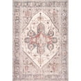 thumbnail image 2 of nuLOOM Gillian Vintage Medallion Area Rug, 5' x 8', Beige, 2 of 2