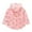 Pink, variant on Qingpeng Toddler Girls Boys Zip Up Hoodie Kids Casual Loose Long Sleeves Outwear Cute Print Lightweight Thin Jacket