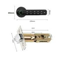 thumbnail image 5 of Intelligent Door Handle Lock Products Security Fingerprint Unlock Electronic Biometric Digital ,Easy Installation, 5 of 6
