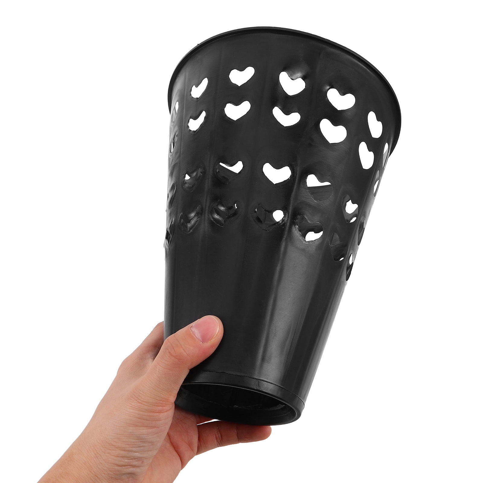 RENACLIPY Black Plastic Bouquet Holders for Floral Arrangements, Table Display and Packaging Accessories