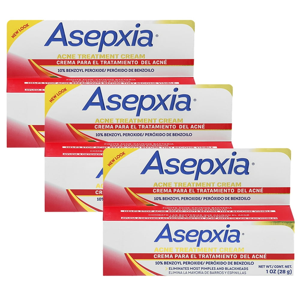 Asepxia Spot Acne- Treatment Cream with 10% Benzoyl Peroxide 1 oz