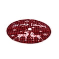 thumbnail image 3 of Cateissary Gewe Yeeli de árbol de Navidad ornamento Animal tela fina a cuadros árbol fondo Mat decoración de Navidad Kits de decoración para fiestas, 3 of 6