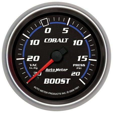 Mechanical Boost Controller - Auto Meter 7901 Boost / Turbo - 30 InHG / 20 PSI - Mechanical - Cobalt