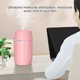 thumbnail image 5 of Humidificador 1200ml Cool Mist Maker Luz nocturna Mini difusor de aroma para dormitorio, sala de estar, rosa, boquilla única Methold HA008662-04B, 5 of 6
