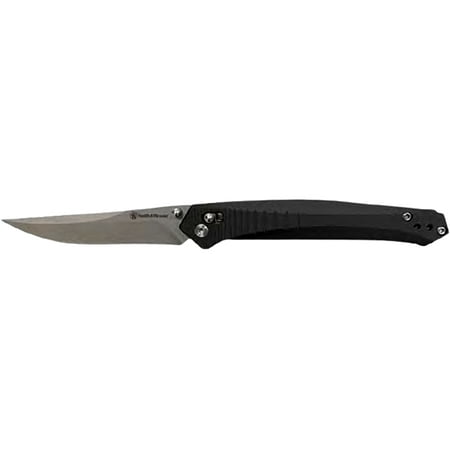 Smith & Wesson Special Ops Crossbar Pocket Knife 3.3 Drop Point 8Cr13MoV...