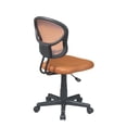 thumbnail image 2 of Scranton & Co Mesh Task Office Chair in Orange, 2 of 3
