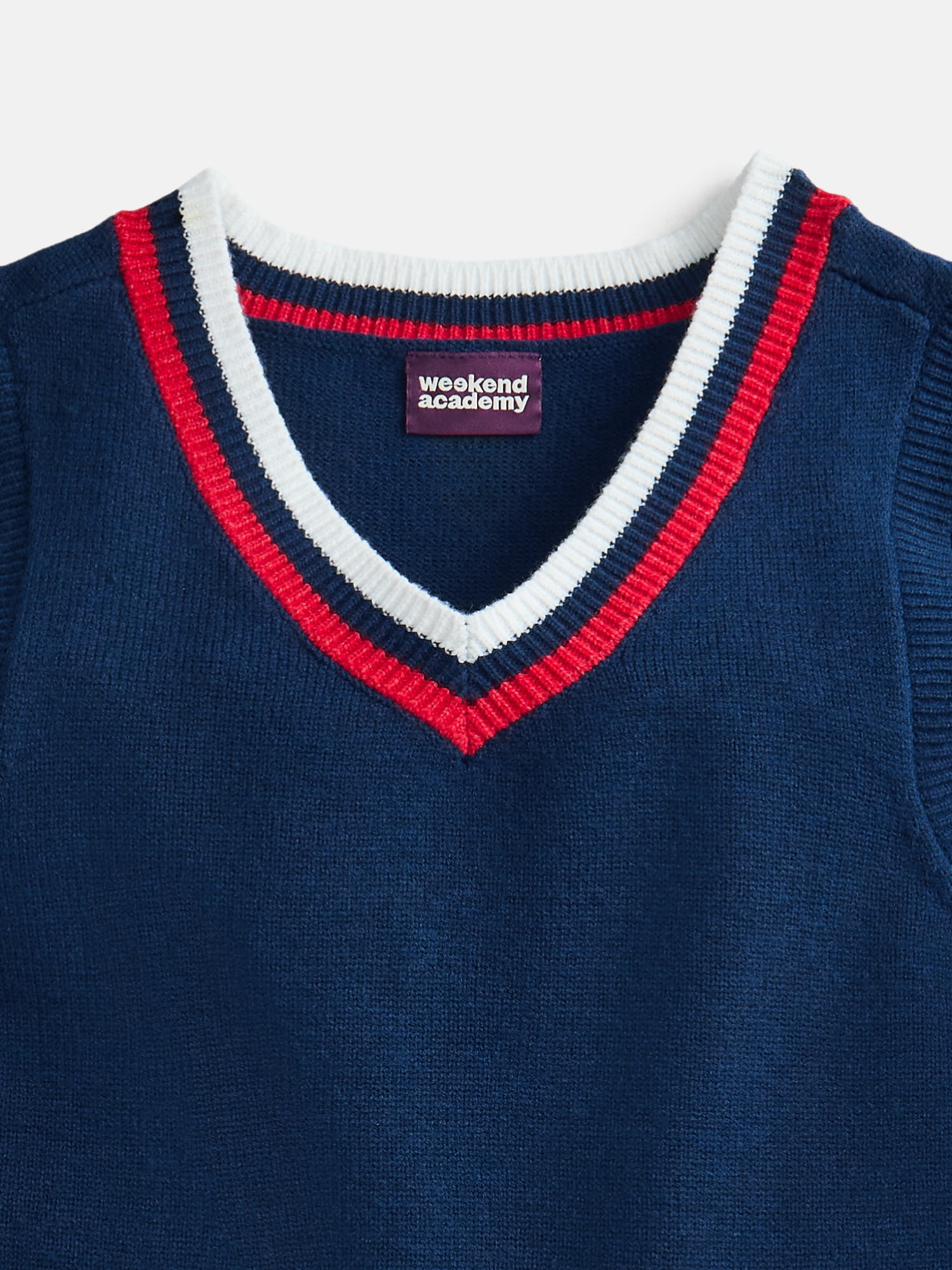 Weekend Academy Girls Sweater Vest, Sizes 4-18