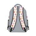 thumbnail image 2 of Donut Dessert Kids School Backpack with Colorful Funny Cute Candy Cake Doughnut Foodie Sweet Donut Print for Preschool and Elementary Students, 2 of 3