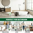 thumbnail image 3 of GPED 100 Count 4-6 Gallon Small Trash Bags, Biodegradable Extra Strong Unscented Garbage Bags, Expanded Size for Bathroom Bedroom Office Kitchen, Green, 3 of 7