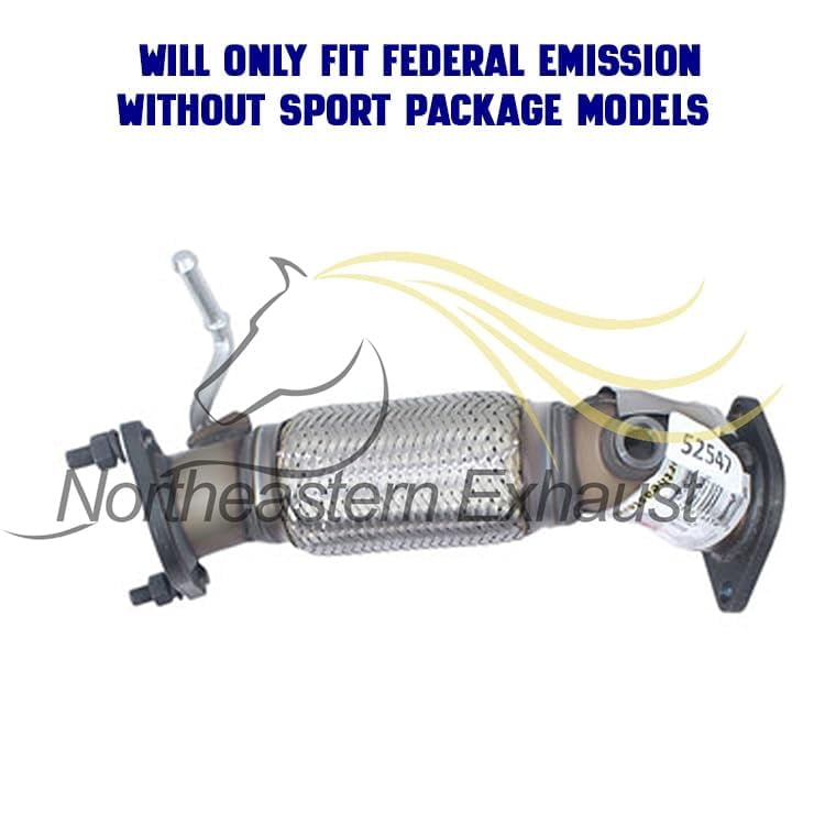 Northeastern Exhaust Front Flex Pipe Fits 2011-2014 Hyundai Sonata 2.4L - Direct Fit | Stainless Steel Exhaust Component | Includes Gaskets