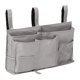 thumbnail image 1 of Bolsa colgante organizador de 8 bolsillos Zulema Tela Oxford para Dormitorio áneas Gris Carrito de noche, 1 of 8