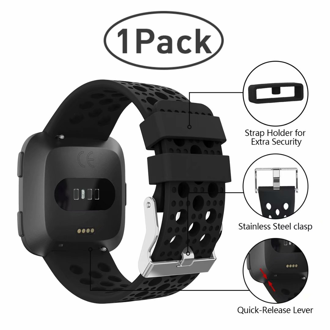 For Fitbit Versa 2/Versa/Versa Lite/SE Smartwatch Bands Breathable