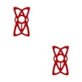 thumbnail image 4 of bedienty Bike Mobile Phone Mount Grip Band Universal Mountain Bicycles Smartphone Navigation Fixing Strap Portable Outdoor Red 2Set, 4 of 6