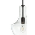 thumbnail image 6 of JONATHAN Y Watts 10.5" 1-Light Mid-Century Modern Iron/Glass LED Pendant, Oil Rubbed Bronze/Clear, 6 of 10