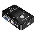 thumbnail image 2 of Interruptor KVM compatible con HDMI USB con suficiente durabilidad y rugosidad, 2 of 9
