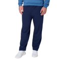 thumbnail image 1 of Pantalón Hanes EcoSmart de pierna abierta con bolsillos para hombre, color azul marino, talla M, 1 of 7