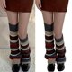 thumbnail image 2 of Women Fashion Leg Warmers Stripe Knit Long Leg Socks Warm Students Girls 90s Boot Socks Party Casual Y2K Streetwear Gift, 2 of 4