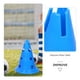 thumbnail image 3 of 5 conos de entrenamiento, conos de agilidad para entrenamiento deportivo, conos de fútbol, conos de plástico resistentes al viento, conos de tráfico para patinaje sobre ruedas y práctica de patinaje, 3 of 8