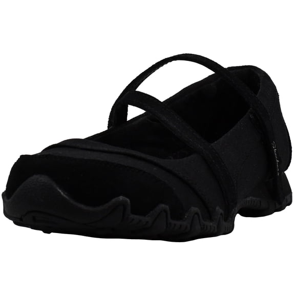 Skechers Bikers Mc Get Up Mary Jane Shoes for Women, Casual Comfort Flats