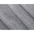 thumbnail image 3 of Aiking Home Pure 100% Faux Linen Window Valance - Size 56 inch x 16 inch, Light Grey, 3 of 4