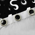 thumbnail image 4 of Castle Fairy Abstract Snake Black Out Curtains,Starry Sky Curtains Pack of 2 (42x63 Each), 4 of 6