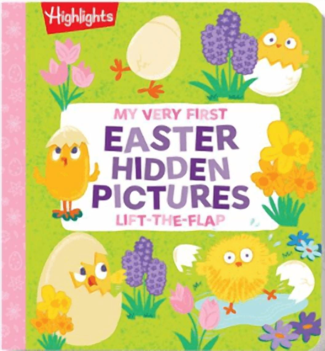 My Very First Easter Hidden Pictures Lift-The-Flap: Spark Joy with Festive Lift-The-Flap Surprises in an Interactive Easter Board Book for Ages 0-3, Gift Easter Fun for Babies and Toddlers (Board ...