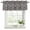 Brown, variant on 2 Pack Grey Paisley Valances for Windows Bedroom Living Room Window Treatments, Ethnic Vintage Floral Botanical Abstract Rod Pocket Valance Drapes Short Kitchen Curtains Over Sink 42"x18"