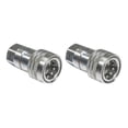 thumbnail image 2 of Garden Hose to Pressure Washer Adapter, 3/4” GHT to 1/4” Quick Connect, Convert Water Hose to Power Washer Connector with Stainless Steel Construction for Car Wash, Nozzle and Sprayer Attachment, 2 of 8