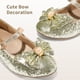 thumbnail image 4 of Zapatos de Vestir para Niña DREAM PAIRS KFL218 Mary Jane Dorados Talla 13, 4 of 7