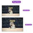 thumbnail image 5 of Happy New Year Persian Welcome 2025 Balloon Firework Party Indoor Rug Cat Lover Kitten Owner Gifts Carpet Living Bed Room Sofa Home Decor - 01014, 5 of 5