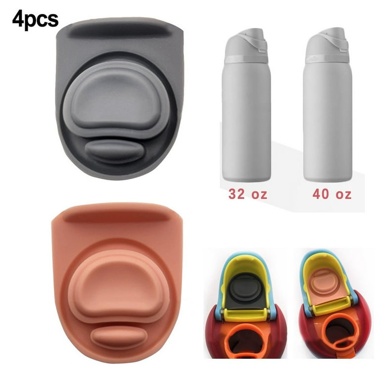 4 Pcs Replacement Stopper Compatible with Owala FreeSip Water Bottle Top Lid  